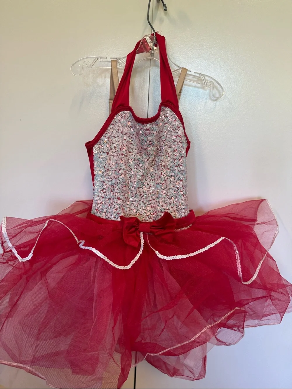 WEISSMAN Red Sequin Tutu Dress Kids Costume - holidays, Halloween